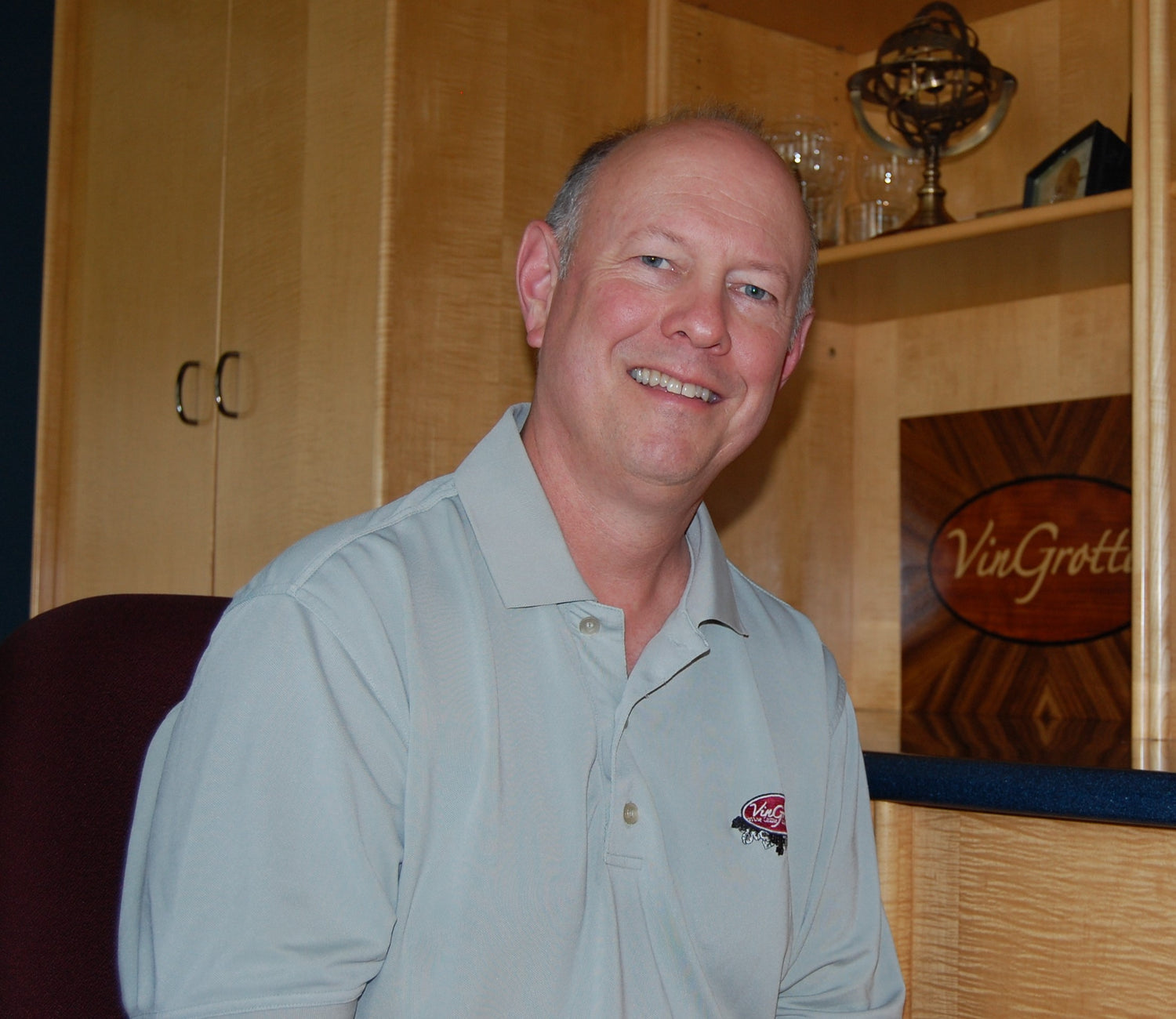 Jeff Hagen in his home office