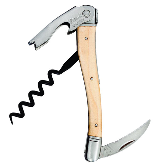 Chateau Laguiole™ Maple Wood Waiter's Corkscrew-Corkscrews-Franmara-VinGrotto Wine Cellar Construction Company