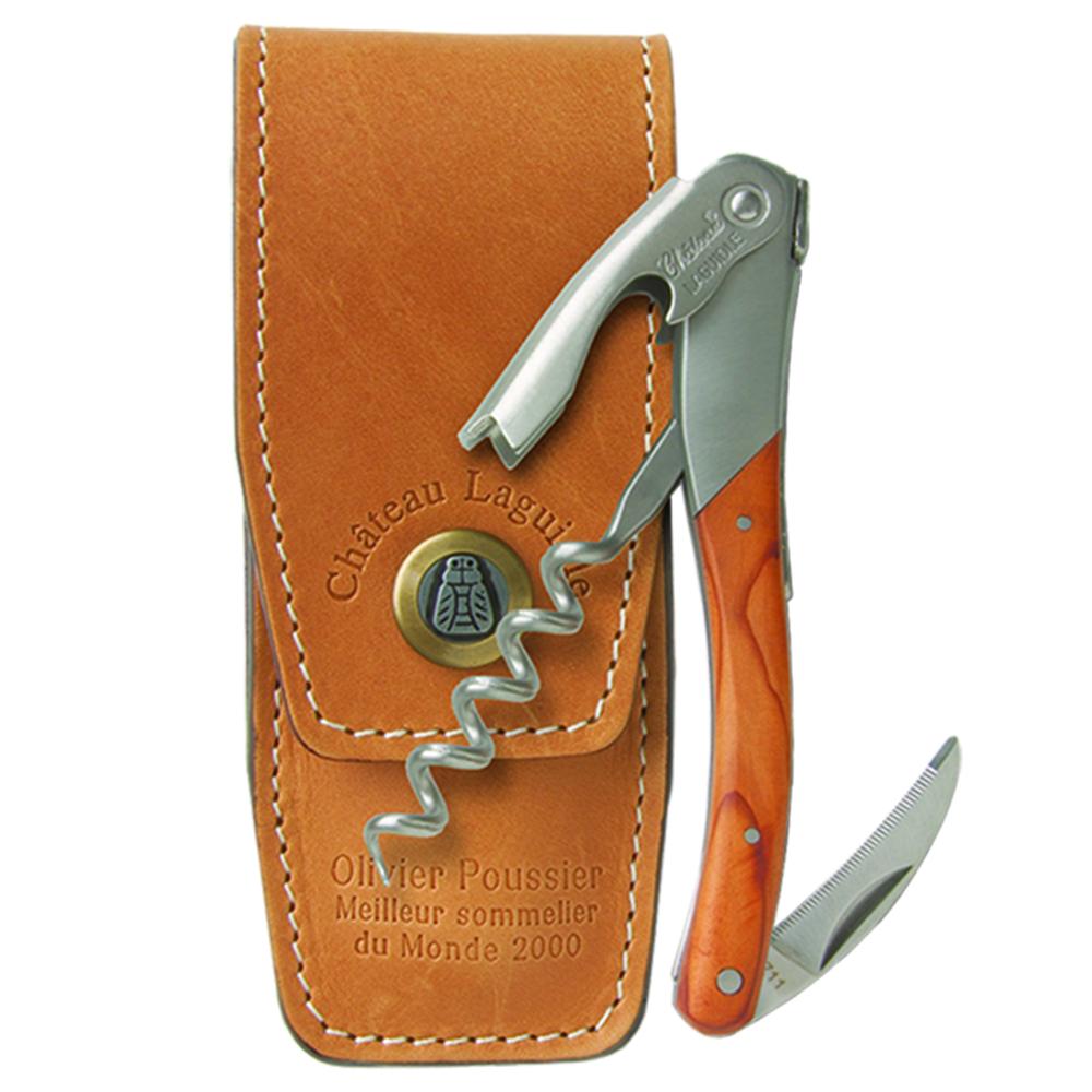 Chateau Laguiole™ Olivier Poussier (2000) Waiter's Corkscrew-Corkscrews-Franmara-VinGrotto Wine Cellar Construction Company