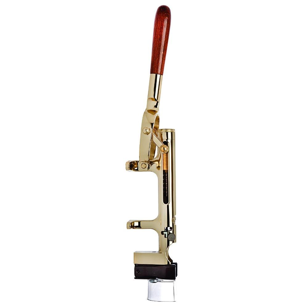 Zeus™ Uncorking Machine - Brass - Wall Mount-Corkscrews-Franmara-VinGrotto Wine Cellar Construction Company