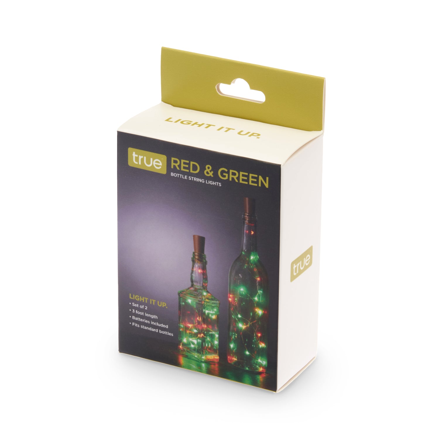 Green and Red Bottle String Lights - Set of 2-Accessories-TrueBrands-VinGrotto Wine Cellar Construction Company