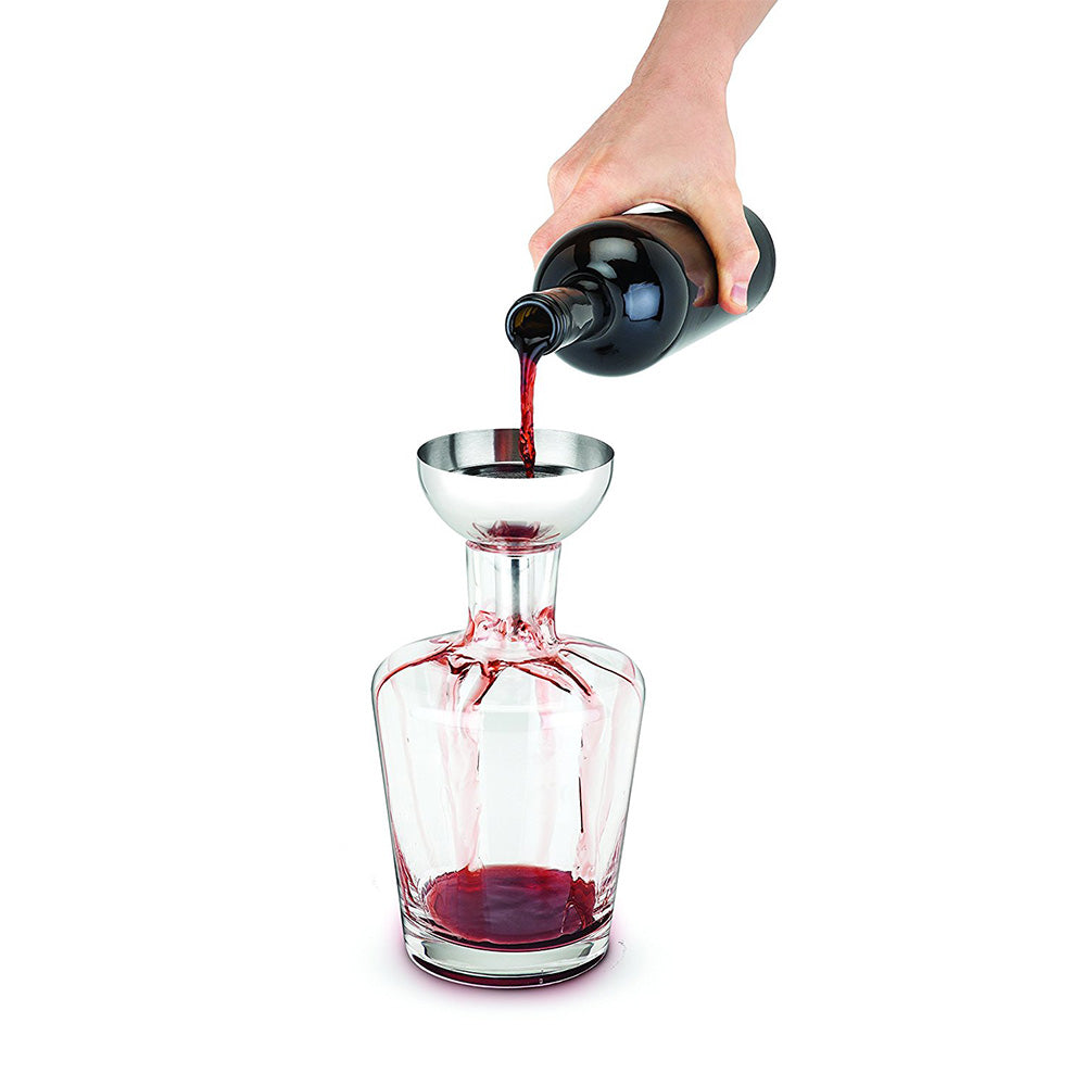 Fountain Aerating Decanter Funnel & Filter-Drinkware-TrueBrands-VinGrotto Wine Cellar Construction Company