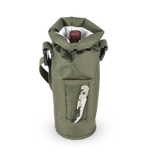 Grab & Go™ Insulated Bottle Carrier-Accessories-TrueBrands-Burgundy-VinGrotto Wine Cellar Construction Company