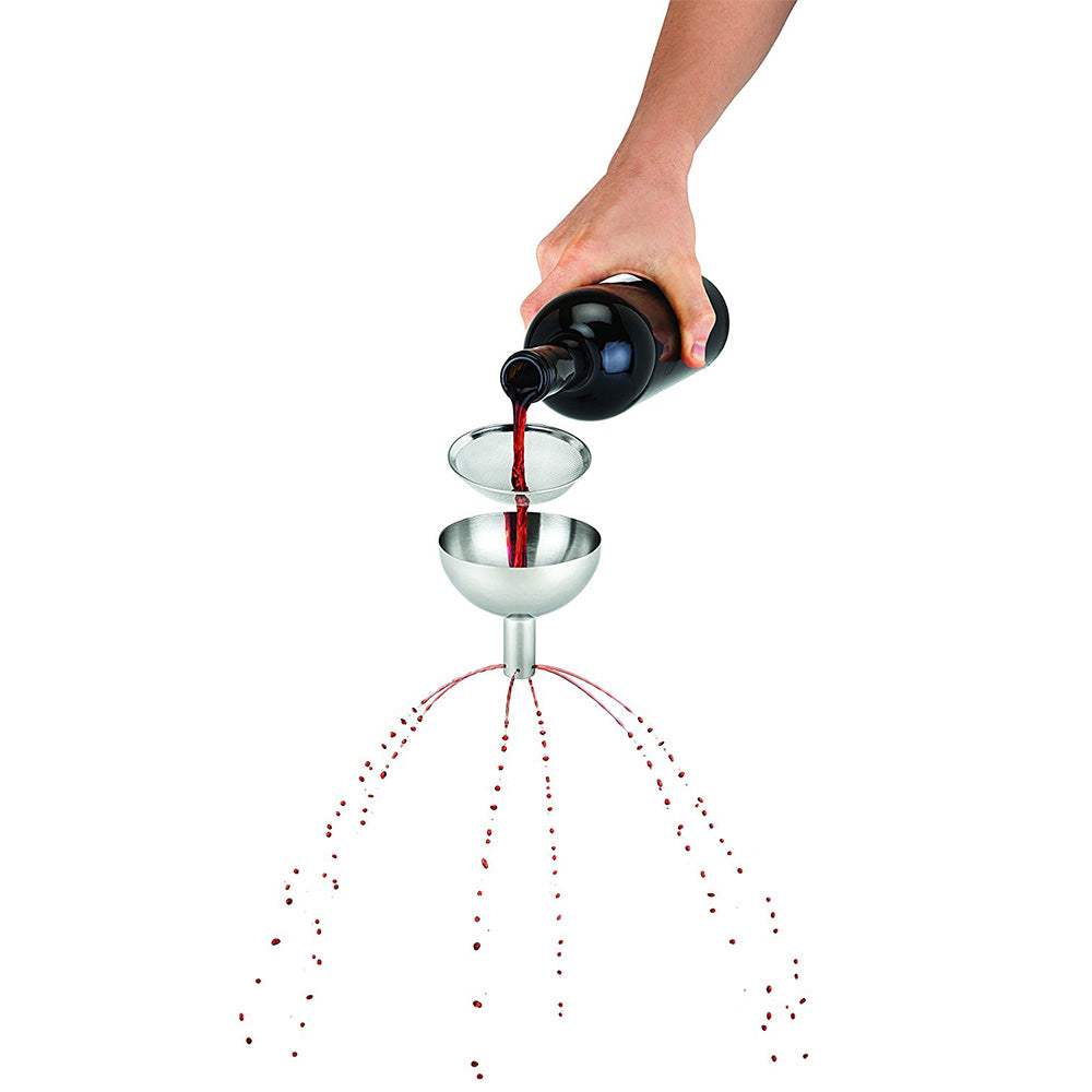 Fountain Aerating Decanter Funnel & Filter-Drinkware-TrueBrands-VinGrotto Wine Cellar Construction Company