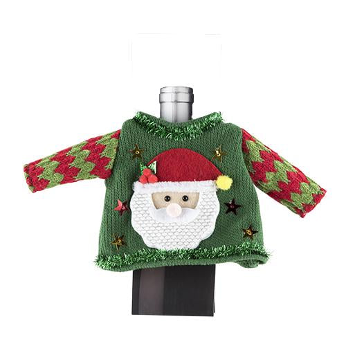 Reindeer ONLY Christmas Sweaters for Wine Bottles... and only for Elizabeth!-Accessories-VinGrotto-VinGrotto Wine Cellar Construction Company